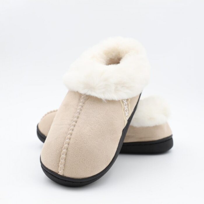 ⁦حذاء شتوي للنساء لون بيج⁩ - الصورة ⁦6⁩