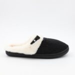 ⁦حفاية شتوية للنساء لون أسود وبيج⁩ - الصورة ⁦7⁩