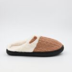 ⁦حفاية شتوية للنساء لون بني وبيج⁩ - الصورة ⁦4⁩