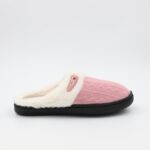 حفاية شتوية للنساء لون زهري وبيج