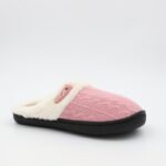 ⁦حفاية شتوية للنساء لون زهري وبيج⁩ - الصورة ⁦4⁩