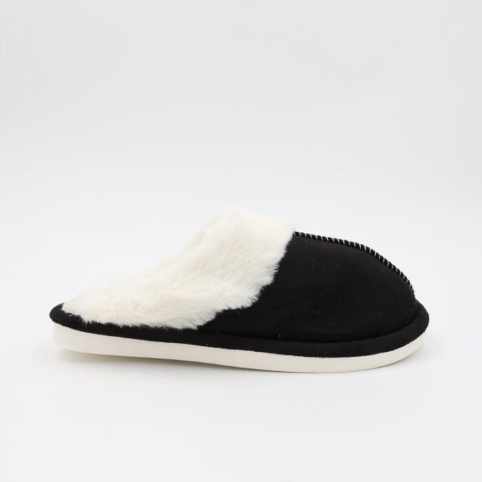 ⁦حفاية شتوية للنساء لون أسود وسكري⁩ - الصورة ⁦4⁩