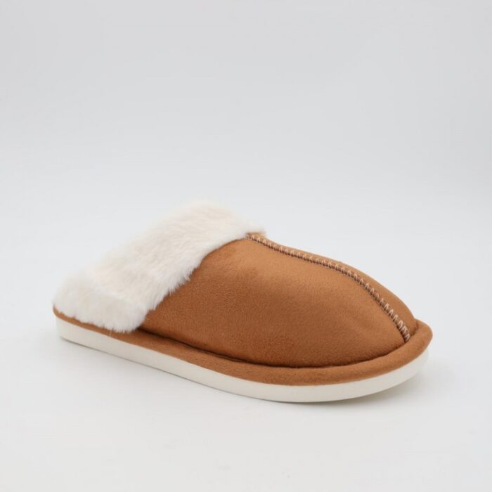 ⁦حفاية شتوية للنساء لون عسلي وبيج⁩ - الصورة ⁦2⁩