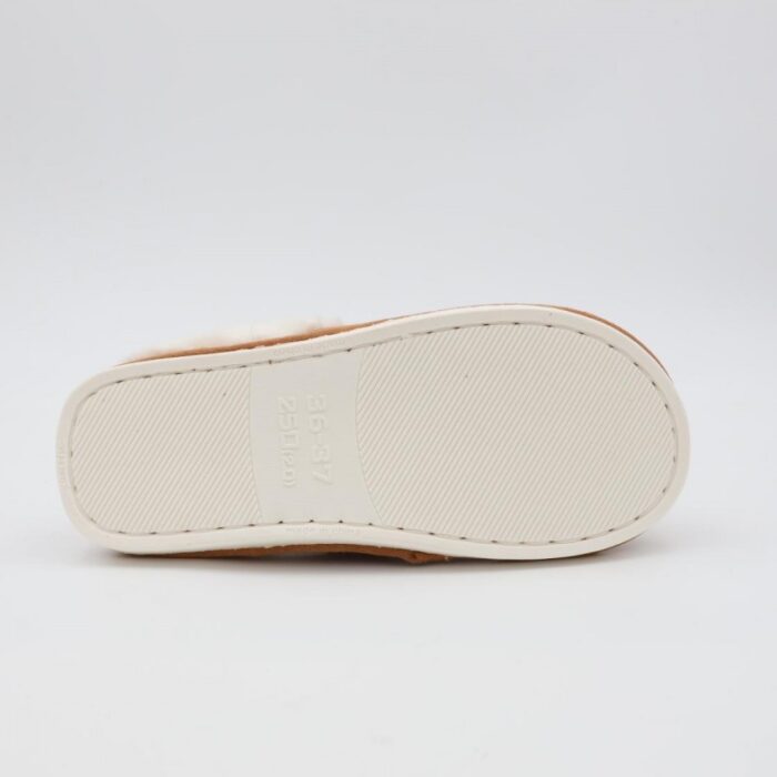 ⁦حفاية شتوية للنساء لون عسلي وبيج⁩ - الصورة ⁦4⁩