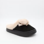 ⁦حفاية شتوية لون أسود مع بيج⁩ - الصورة ⁦6⁩