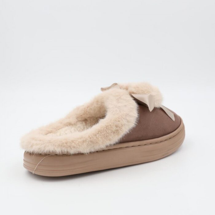 ⁦حفاية شتوية لون بني مع بيج⁩ - الصورة ⁦6⁩