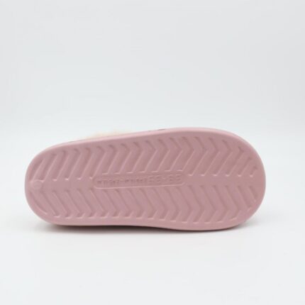 حفاية شتوية لون زهري مع بيج