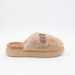 ⁦حفاية شتوية للنساء لون بيج بتصميم قشاط⁩ - الصورة ⁦2⁩