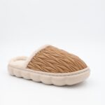 ⁦حفاية شتوية للنساء لون كموني وبيج⁩ - الصورة ⁦3⁩