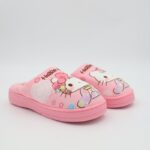 حفاية شتوية للأطفال لون زهري