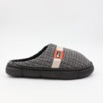 حفاية شتوية للرجال لون أسود ورمادي