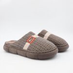 ⁦حفاية شتوية للرجال لون بني وبيج⁩ - الصورة ⁦2⁩