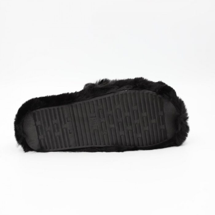 103376076_67dca0bf30dec حفاية شتوية للنساء لون أسود مفتوحة من الأمام - الصورة 1