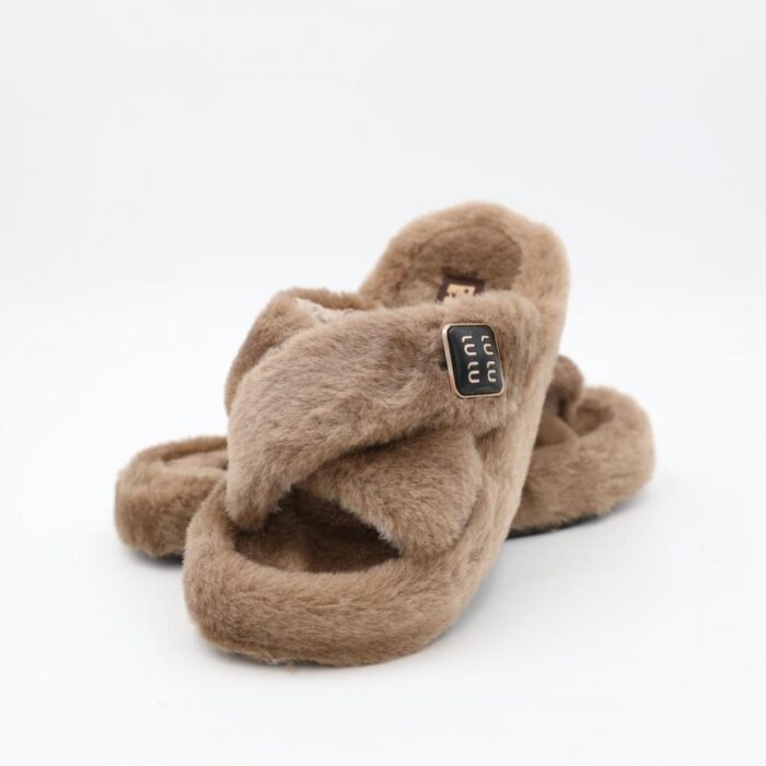 ⁦حفاية شتوية للنساء لون بني⁩ - الصورة ⁦4⁩