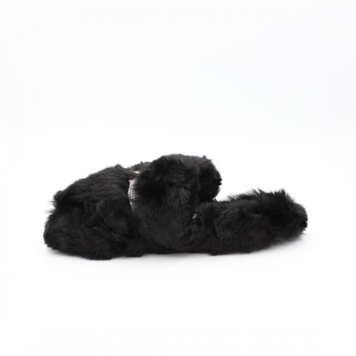 ⁦حفاية شتوية للنساء لون أسود مع أحجار زركون⁩ - الصورة ⁦6⁩