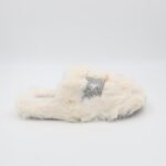 ⁦حفاية شتوية للنساء لون أبيض مع أحجار زركون⁩ - الصورة ⁦4⁩