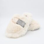 ⁦حفاية شتوية للنساء لون أبيض مع أحجار زركون⁩ - الصورة ⁦7⁩