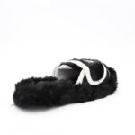 ⁦حفاية شتوية للنساء لون أسود بتصميم Duiuo⁩ - الصورة ⁦4⁩