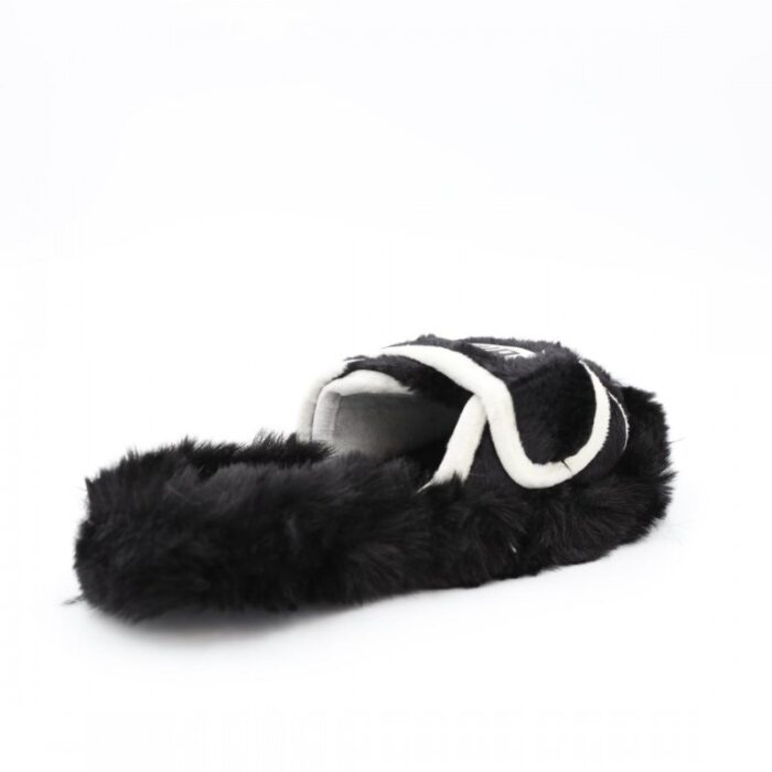 ⁦حفاية شتوية للنساء لون أسود بتصميم Duiuo⁩ - الصورة ⁦4⁩