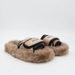 حفاية شتوية للنساء لون بيج بتصميم Duiuo