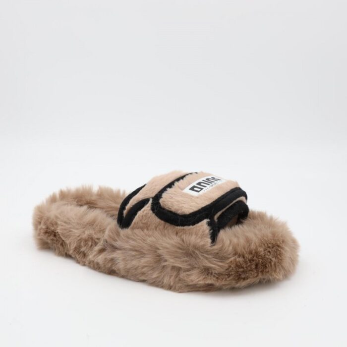 ⁦حفاية شتوية للنساء لون بيج بتصميم Duiuo⁩ - الصورة ⁦2⁩