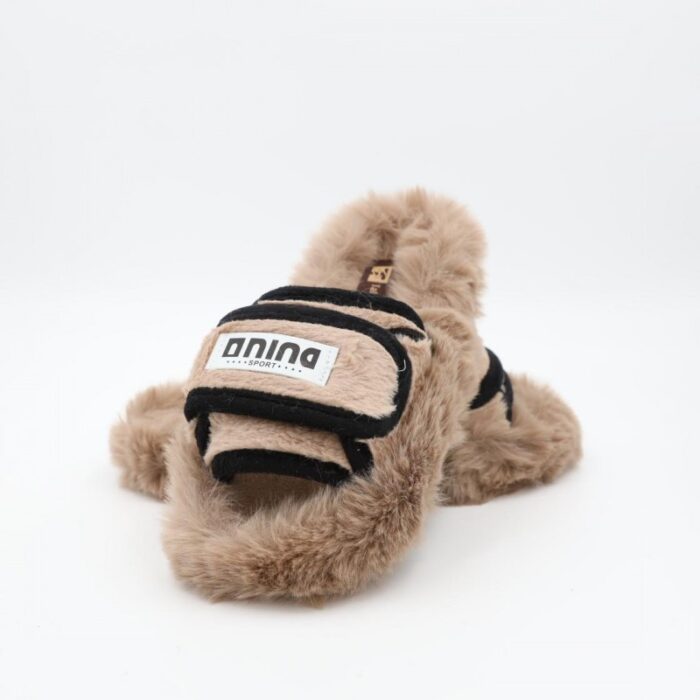 ⁦حفاية شتوية للنساء لون بيج بتصميم Duiuo⁩ - الصورة ⁦7⁩