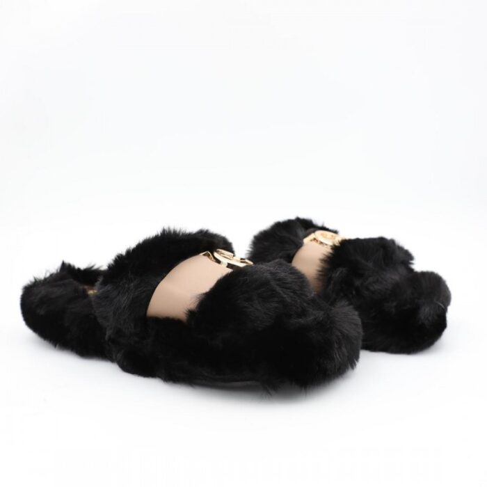 ⁦حفاية شتوية للنساء لون أسود⁩ - الصورة ⁦2⁩