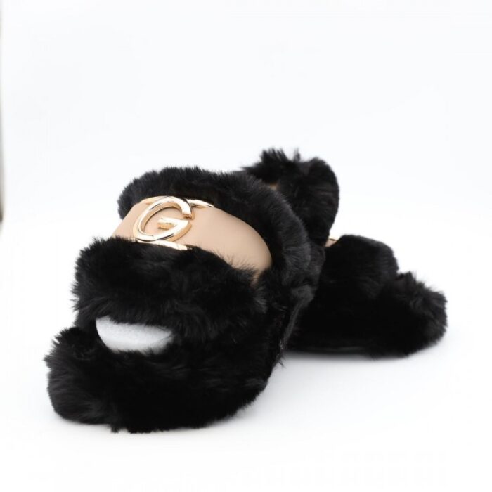 ⁦حفاية شتوية للنساء لون أسود⁩ - الصورة ⁦8⁩