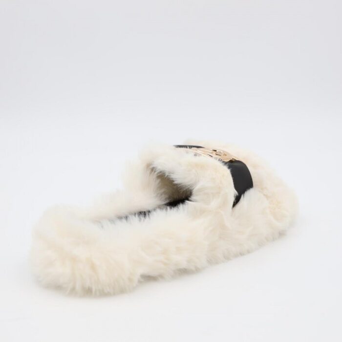 ⁦حفاية شتوية للنساء لون أبيض⁩ - الصورة ⁦5⁩