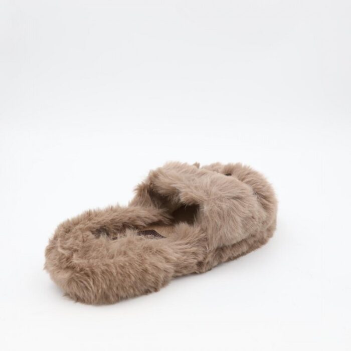 ⁦حفاية شتوية للنساء لون كاكي⁩ - الصورة ⁦4⁩