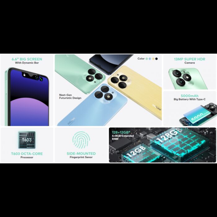 ⁦itel A70 (12GB/256GB)⁩ - الصورة ⁦3⁩