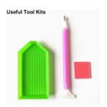 ⁦لوحة تزيين الألماس DIY D5 بتصميم 4 قطط مقاس 33*27 سم⁩ - الصورة ⁦2⁩