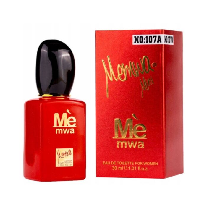 ⁦عطر ميني برائحة سي باسيوني من ميموا للنساء سعة 30 مل - mini Memwa No: 107A EDT By Memwa For Women 30 ML⁩ - الصورة ⁦3⁩
