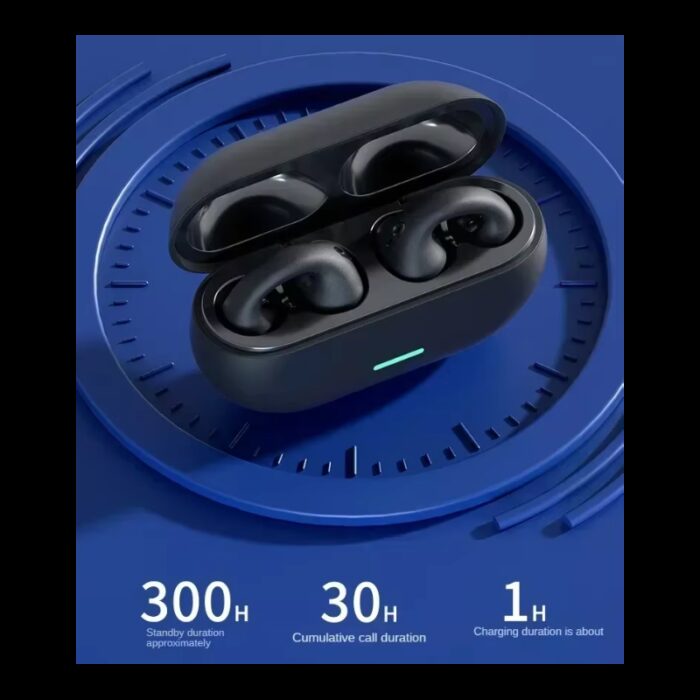 ⁦ايربود T75 سماعة صحية ملقط خارجية لون ابيض⁩ - الصورة ⁦4⁩