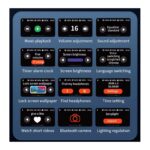 ⁦ايربود سماعة ذكية جلدة مع شاشة باللمس A9 pro⁩ - الصورة ⁦5⁩