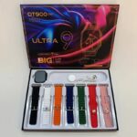 ساعة ذكية DT900 الترا 9 مع 7 أحزمة