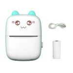 طابعة حرارية فورية لا سلكية محمولة وصغيرة