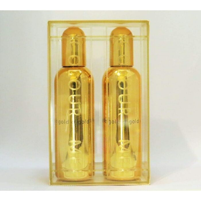 ⁦مجموعة عطر جولد  كلر مي للرجال (طقم من قطعتين) من ميلتون لويد 2* 90 مل - Colour Me Gold Yellow EDT By Milton Lloyd For Men 2X90ML⁩ - الصورة ⁦3⁩