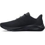 ⁦Under Armour Men's Charged Pursuit 3 Big Logo Shoes - حذاء أندر آرمر تشارجد بيرسيت 3 بيج لوجو للرجال لون أسود ونعل أبيض⁩ - الصورة ⁦2⁩
