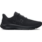 ⁦Under Armour Men's Charged Pursuit 3 Big Logo Shoes - حذاء أندر آرمر تشارجد بيرسيت 3 بيج لوجو للرجال لون أسود ونعل أبيض⁩ - الصورة ⁦7⁩