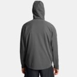 ⁦Under Armour Men's Unstoppable Jacket-جاكيت اندر ارمور أنستوببل ليفت تشيست للرجال لون رمادي⁩ - الصورة ⁦2⁩