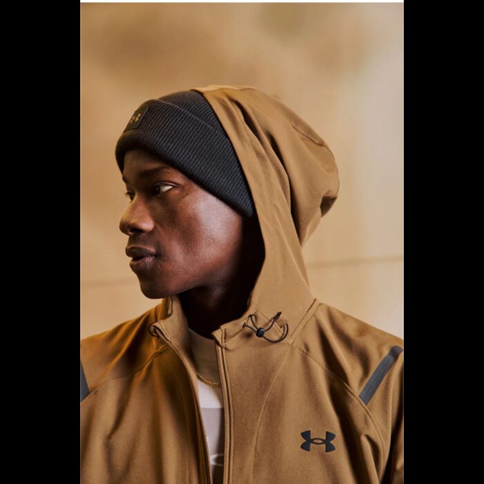 ⁦Under Armour Men's Unstoppable Jacket-جاكيت اندر ارمور أنستوببل ليفت تشيست للرجال لون بني⁩ - الصورة ⁦2⁩