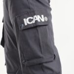 ⁦بنطلون سبورت كاجوال فوتر للرجال لون رمادي من I CAN⁩ - الصورة ⁦5⁩