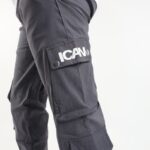 ⁦بنطلون سبورت كاجوال فوتر للرجال لون رمادي من I CAN⁩ - الصورة ⁦6⁩