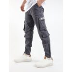 ⁦بنطلون سبورت كاجوال فوتر للرجال لون رمادي من I CAN⁩ - الصورة ⁦11⁩