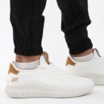 بنطلون سبورت كاجوال للرجال لون أسود من I CAN