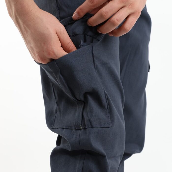 ⁦بنطلون سبورت كاجوال للرجال لون كحلي من I CAN⁩ - الصورة ⁦2⁩