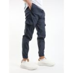 ⁦بنطلون سبورت كاجوال للرجال لون كحلي من I CAN⁩ - الصورة ⁦5⁩