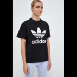 adidas Women's Adicolor Classics Trefoil Tee - Black