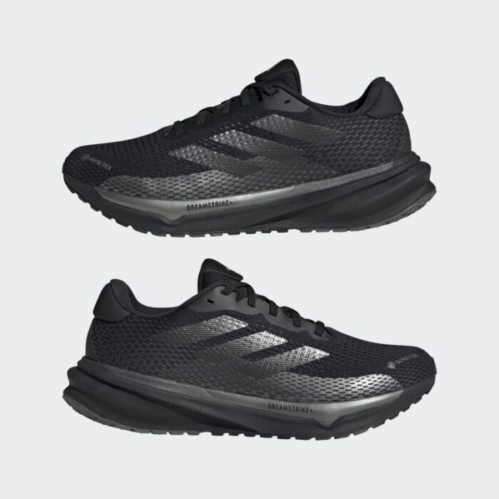 ⁦adidas Mens' Supernova GORE-TEX Running Shoes - Black⁩ - الصورة ⁦10⁩